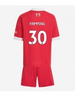 Liverpool Jeremie Frimpong #30 Hjemmedraktsett Barn 2025-26 Korte ermer (+ bukser)